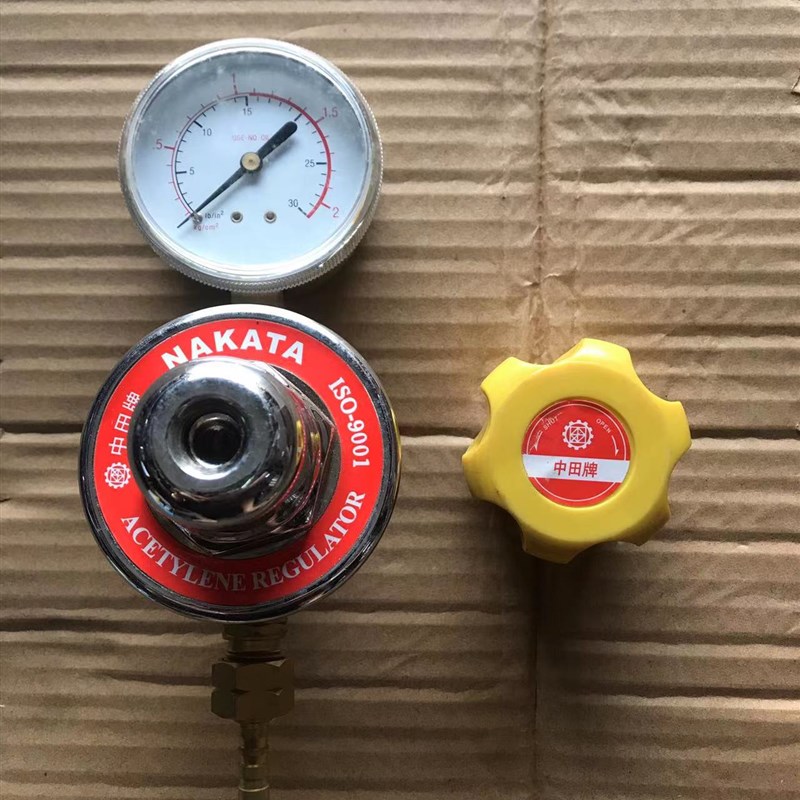 中田牌47系列管道用减压器氧气表乙炔管道表丙烷减压阀气表流量计