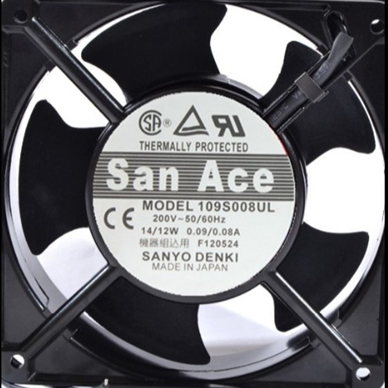 SanAce120 109S008UL 109S025UL 109S078UL 109S072UL AC220V风机