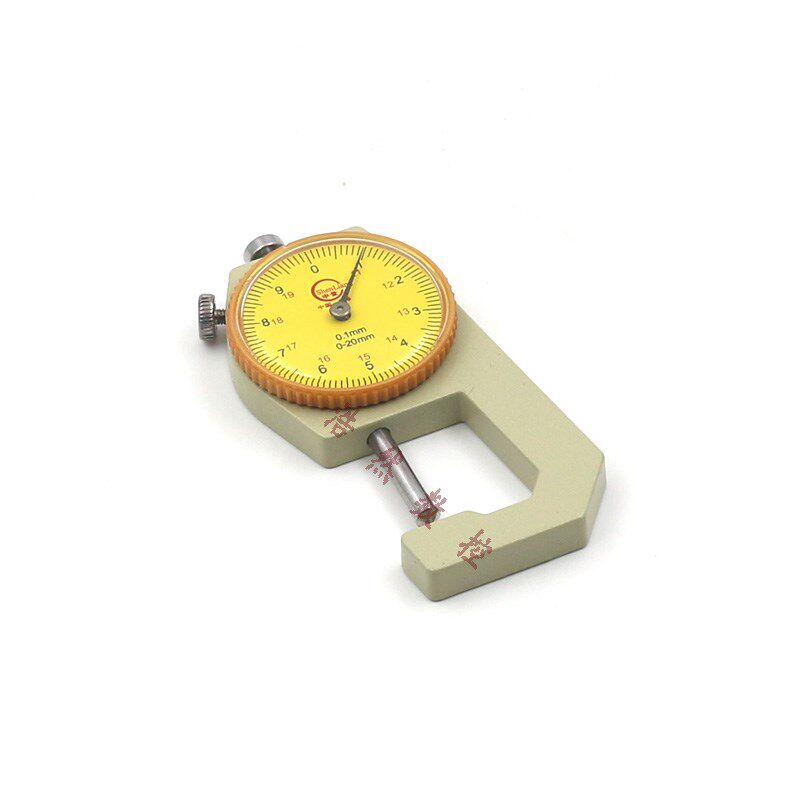 上海申量测厚仪0-10-20mm 0.1mm 平头 尖头 弯尖 弯头 测厚表