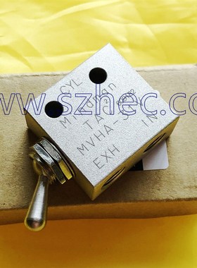 MVHA-31V MVHA-41V MINDMAN 台湾金器气动机械阀 手动阀 原装正品