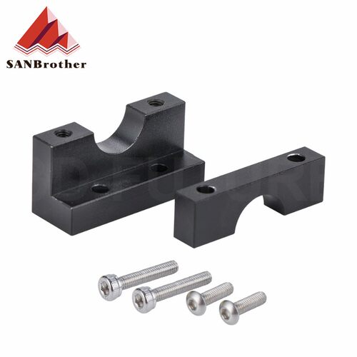 3D打印机配件铝制支架 V6火山挤出机组件固定块