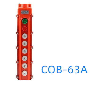 COB-63A防雨行车控制起重按钮开关电动葫芦开关八8钮键防水