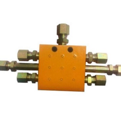 13SSV分配阀13个出油口黄油分油器-维东块式递进分配器一分13孔