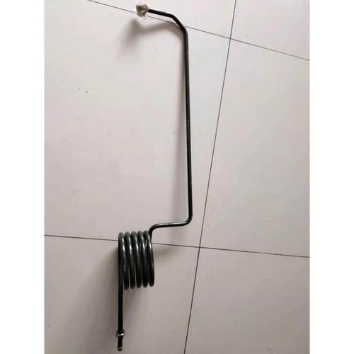 适配豪沃全车配件重汽336空压机气泵螺旋管铁管循环管不锈钢