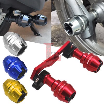 适用本田VARIO160改装排气管防摔球铝合金防摔柱前叉杯减震保护块