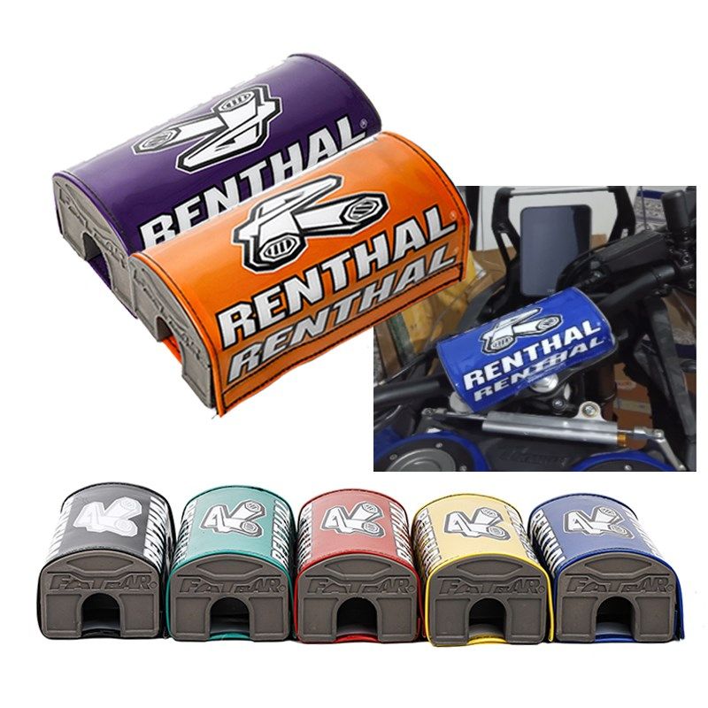 越野摩托车28mm变径车把通用护胸棉英国RENTHAL新款防撞护胸海绵