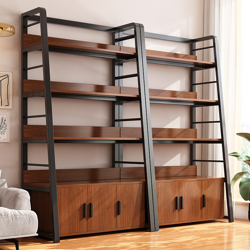 梯形置物架子多层收纳架客厅家用落地储物架书架办公室带柜门柜子,农用物资,苗木固定器/支撑器,淘宝优惠券,粉丝福利购,淘宝优惠卷