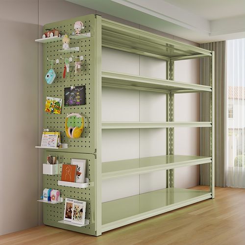 家用置物架多层收纳架客厅书架杂物间整理架地下室储物架落地货架