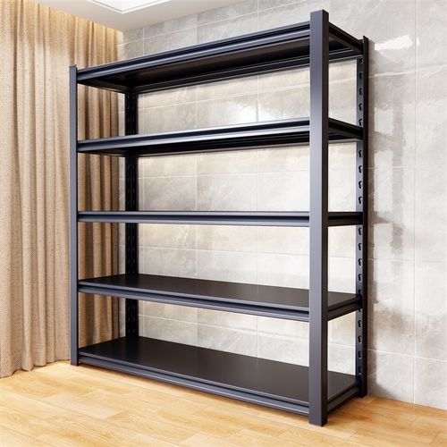 家用货架置物架多层收纳架落地杂物架仓库阳台碳钢金属储物架子铁