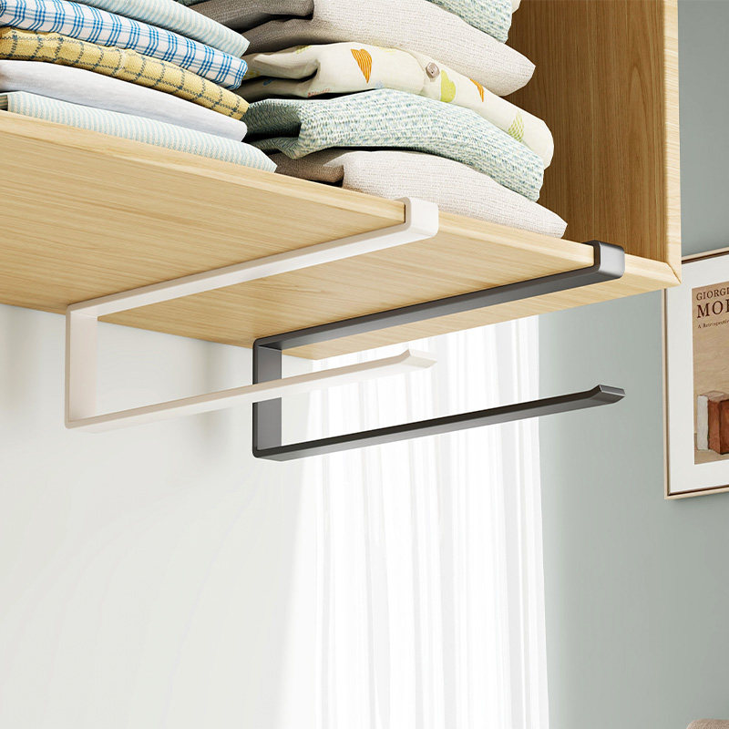 免打孔帽子收纳神器多功能整理衣帽架省空间学生宿舍门后挂钩衣架