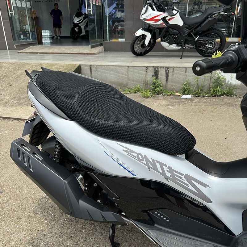 升仕368D踏板摩托车坐垫套隔热350D座垫套3D防晒立体蜂窝垫透气网