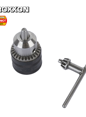 [28122]德国PROXXON普劳克森迷你魔三爪钻夹0.5-6.5mm台钻TBM220