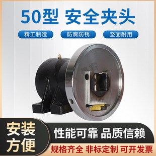 FLW50法兰式 方口40 FLO STW 安全卡盘气胀轴 50轴座型安全夹头STO