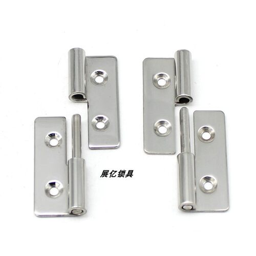 CL253-9不锈钢304上下拆卸合页抛光亮折叠铰链30*40平面脱卸式