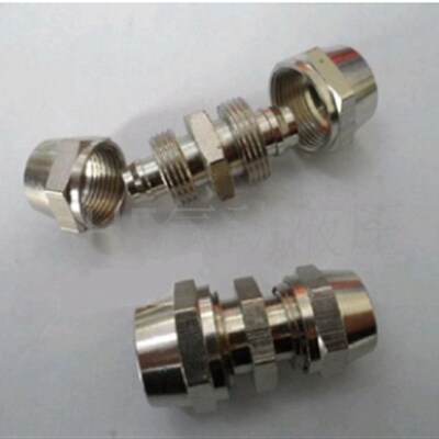 快拧直通变径 KNPG6-8 PG8-10 PG8-12 PG10-12 气动铜接头铜镀镍