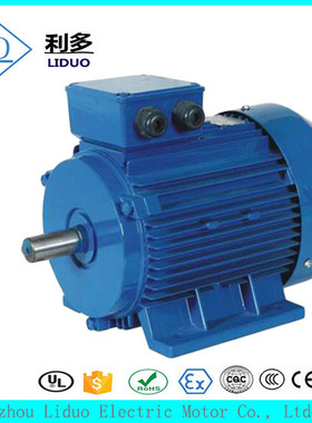 三相异步电动机YE3/YX3-100L1-4 2.2KW 380V立式铜芯交流电机马达