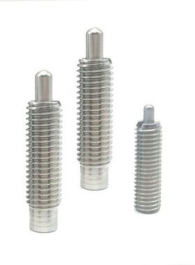 ZAP01不锈钢弹簧柱塞弹性顶丝PJLW3/4/5/6/8/10/12/16分度定位销