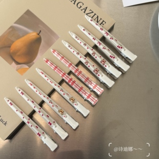 卡通发夹夹子发根蓬松夹发饰化妆定型发卡无痕鸭嘴定位一字夹