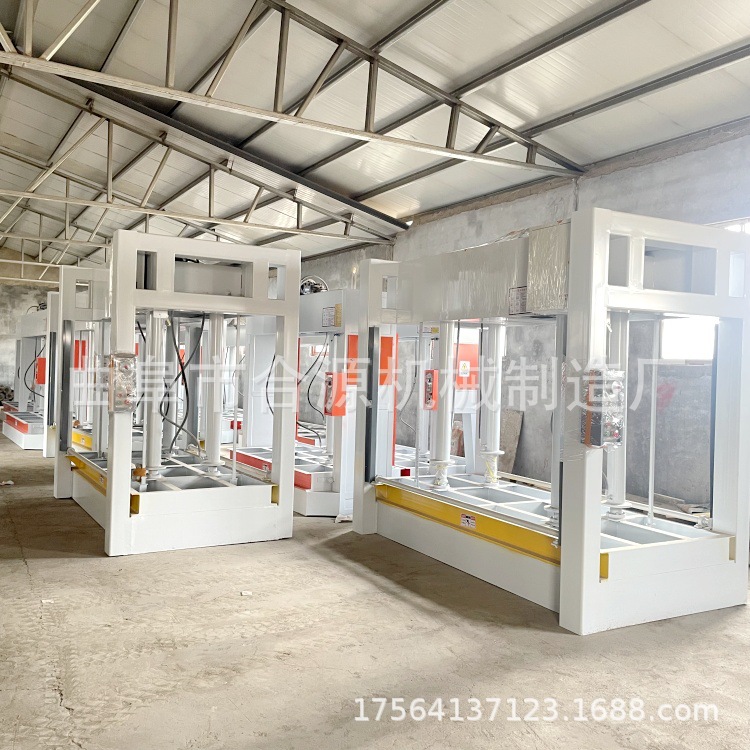 3米50吨木门压板机 加长加宽台面 外墙保温板装饰墙板成型冷压机