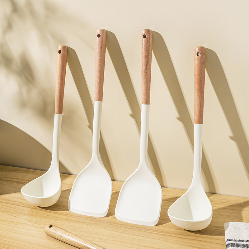 锅铲硅胶铲不粘锅专用炒菜铲子木勺子家用厨具耐温防烫汤勺套装,ZIPPO/瑞士军刀/眼镜,眼镜盒,淘宝优惠券,粉丝福利购,淘宝优惠卷