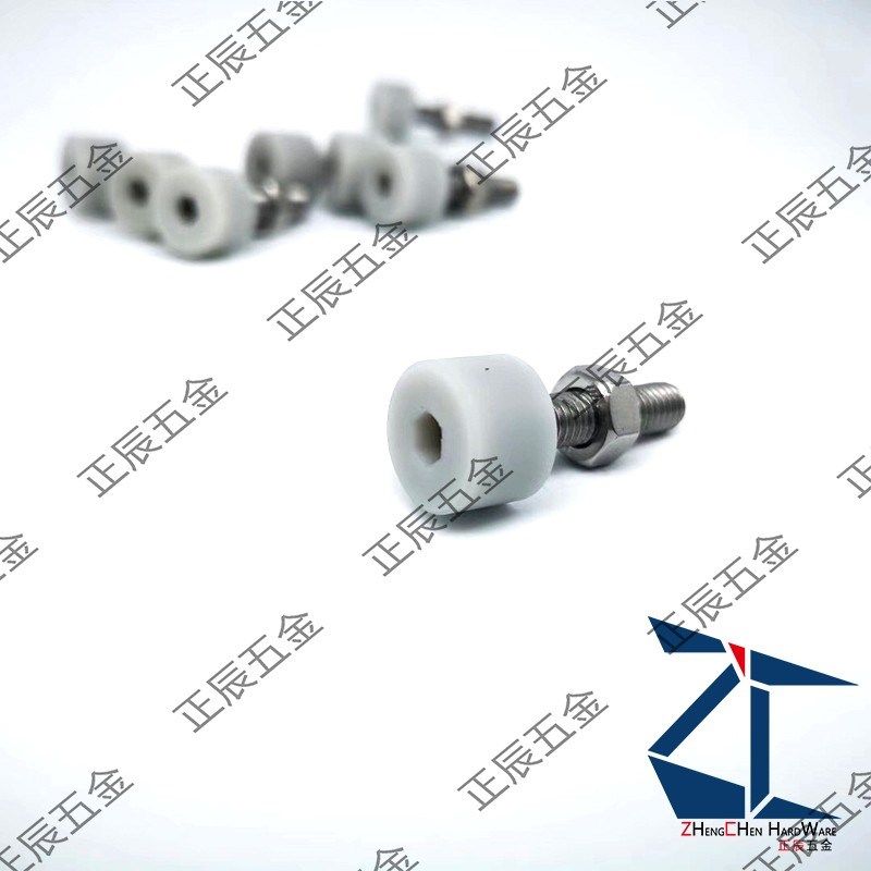 聚氨酯灰色SLUNA3/4/5/6/8/12/16内六角孔型带挡缓冲螺栓 TDC66