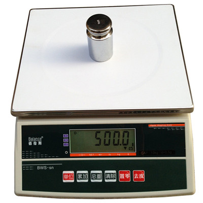 佰伦斯电子计重秤3kg6kg15kg30kg台秤桌称天平秤0.1g/1g工业称