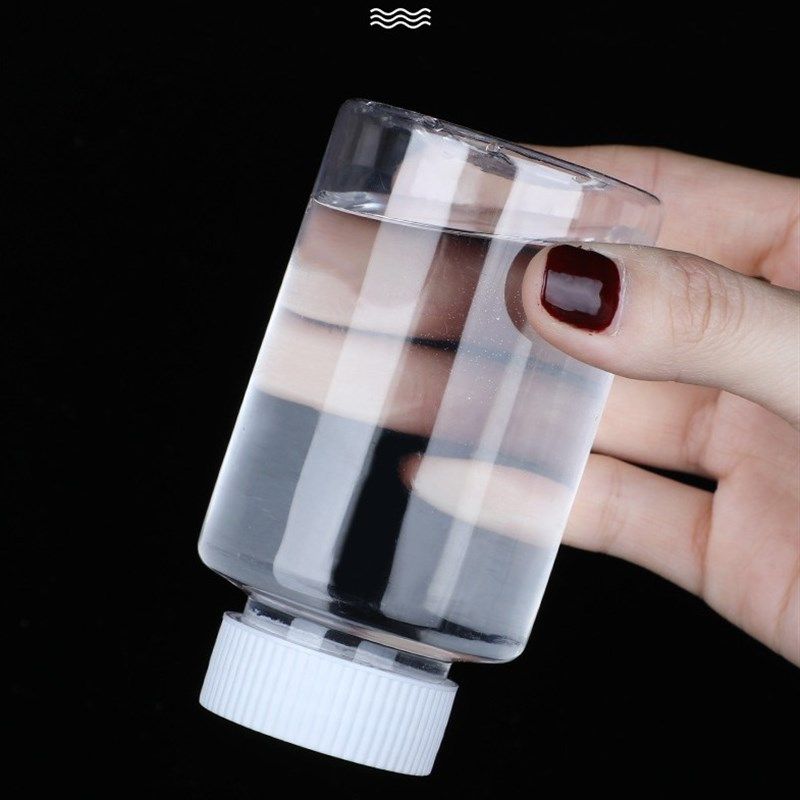 透明大口塑料瓶PET聚酯瓶固体液体样品分装瓶大口瓶