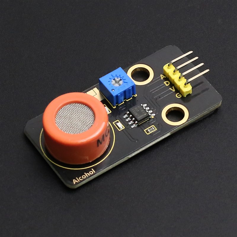 MQ-3酒精乙醇传感器模块 感应气体检测模拟配件