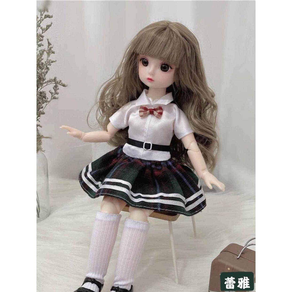 30厘米彤乐巴比娃娃公主套装洋娃娃女孩玩具生日礼物换装衣服新款