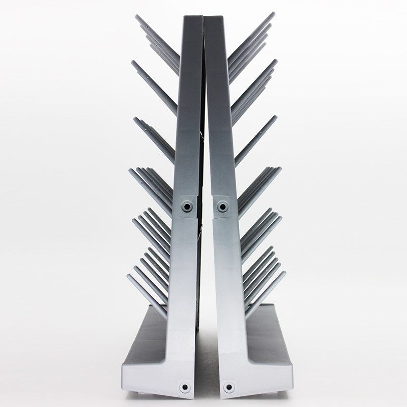 芯硅谷 塑料滴水架 D2429 双面滴水架 烧杯架 沥水架 高密度PP