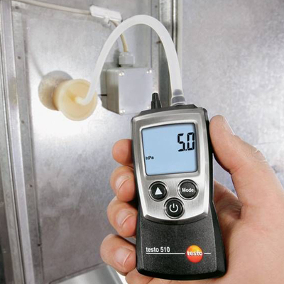 德图testo510压差计手持压差仪差压计数显压差表512天然气压力表