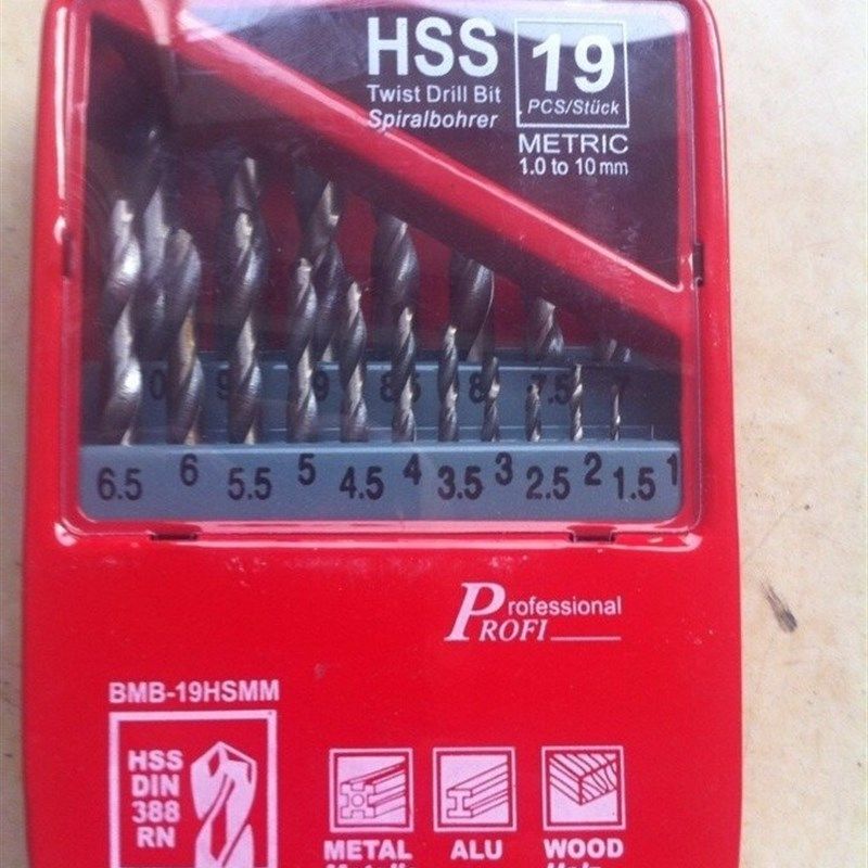 高速钢直柄麻花钻套装19件套13PC木头开孔金属角铁钻头,农机/农具/农膜,灌溉工具,淘宝优惠券,粉丝福利购,淘宝优惠卷