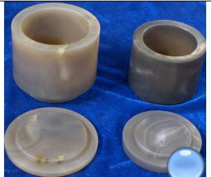 磨球 每套四个罐及相应 南大仪器100ML玛瑙球磨罐