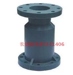 H41F-10S 塑料球芯立式止回阀 耐腐蚀塑料单向阀 DN50
