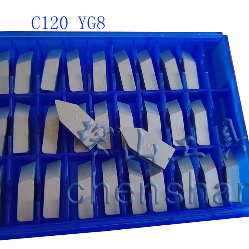 硬质合金钨钢铣刀片焊接螺纹刀片YT15 YG8 YW1 YW2 YS8 C120