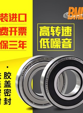 瑞典BMD原装进口深沟球轴承6016 6017 6018 6019 2Z 2RS P5 P4 P2