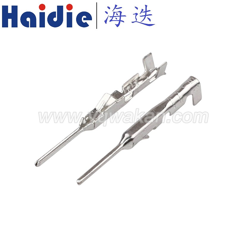 1.0系列 汽车连接器接插件接线铜端子镀锡 DJ614C-1S 插针插片