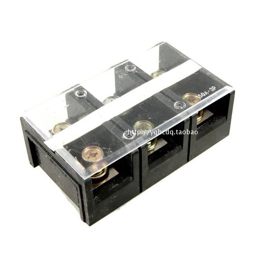 天泰接线端子接线排TC-1503 150A 3位大电流接线端子排连接器铜件