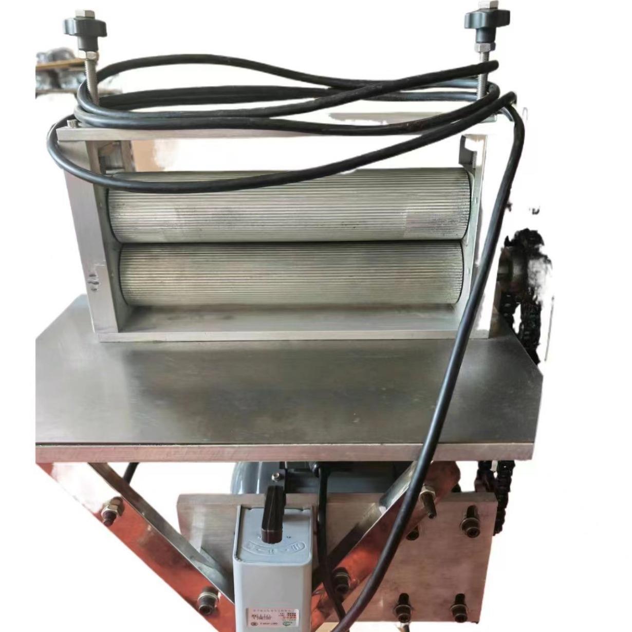 新品推荐代洋商业不锈钢机器直纹对辊压鱿鱼拉长鱿鱼松鱿鱼