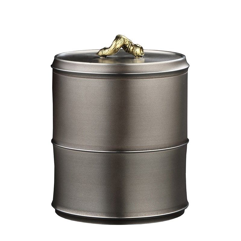 锡罐纯锡茶叶罐大号储茶罐u便携茶具小号密封储物罐锡器茶仓家用
