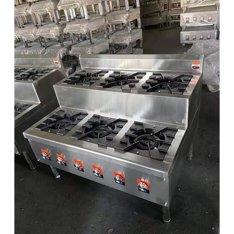 煲仔炉多头商用煲k仔炉不锈钢煲仔炉燃气煲仔炉四头六头煲仔炉