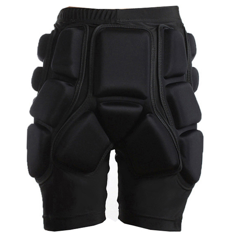 滑雪护臀裤滑冰溜冰轮滑护具护臀成人儿童男女外穿内穿护臀防摔裤