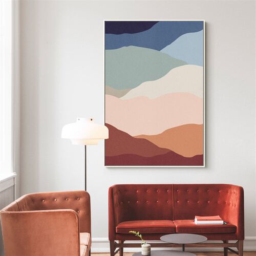 房间挂画室c内装饰画走廊壁画抽象简约现代卧室背景墙画玄关画竖