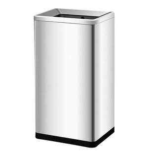 20L30升商用垃圾桶加s大容量高款方形无盖直投不锈钢酒店卫生间50