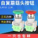 蘑菇头按钮开关LAY37 11M按键自动复位开关蘑菇头裁断按钮Y090