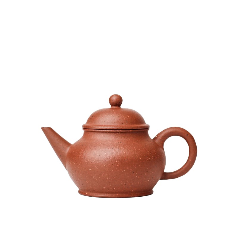 宜興紫砂壺岩茶烏龍茶具原礦鐵砂朱泥 功夫茶I小芭樂水平壺80/88c