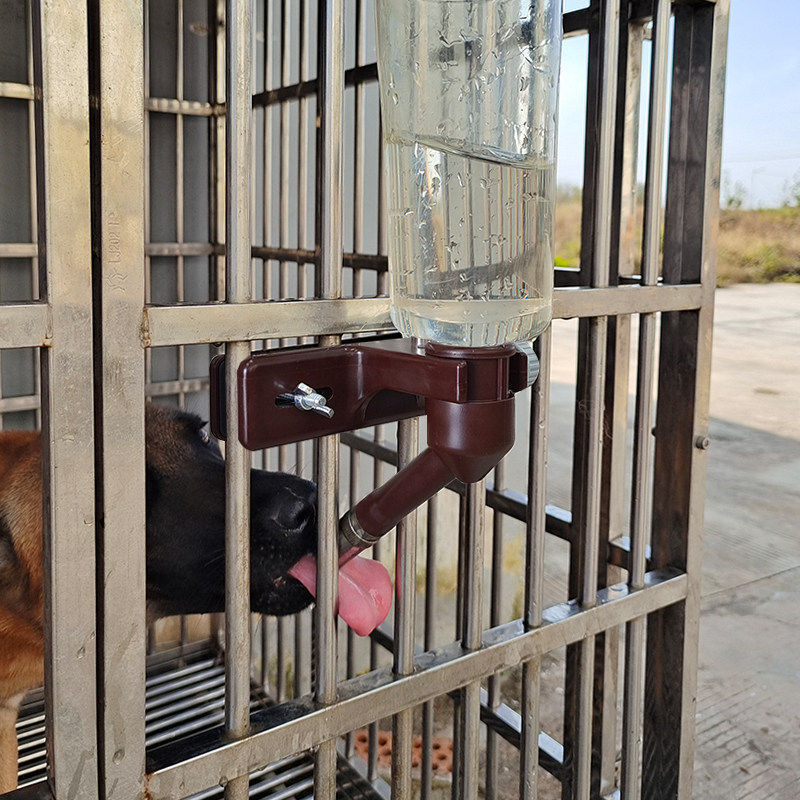 大型犬狗狗饮水器大容量狗狗自动喂水嘴带专用瓶水壶耐咬喝水头