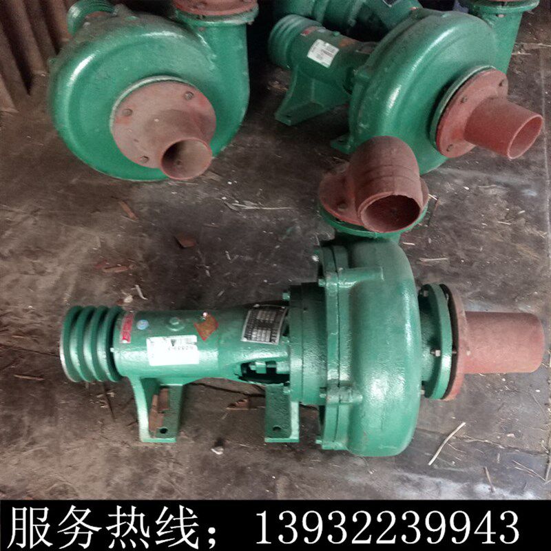 卧式抽沙机 f吸砂泵耐磨河道采砂泵带柴油机 吸沙泵船用吸沙泵