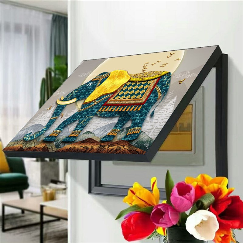 2025米箱h装饰画无冲孔开关箱挡块装饰主开关墙餐厅室内挂画