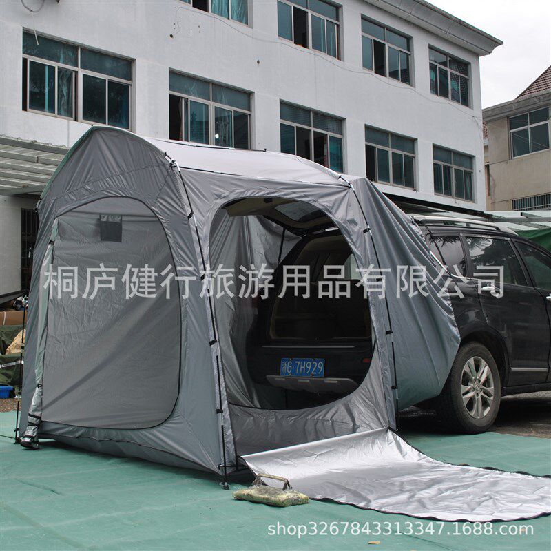 自驾游车尾帐篷,汽o车帐篷车后帐篷,车尾延伸帐篷车尾空调帐篷
